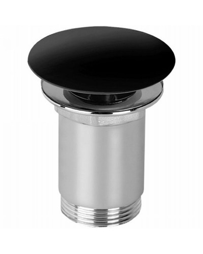 Донный клапан Cezares Czr CZR-B-SOC-NOP click-clack Черный матовый
