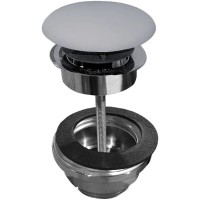 Донный клапан Kerasan Nolita 923359 Grigio matt