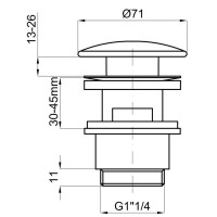 Донный клапан Noken N299999584