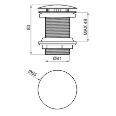 Выпуск без перелива Noken N299606001