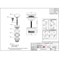 Донный клапан Teka 110620G2