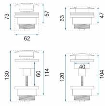Донный клапан Rea REA-A5217