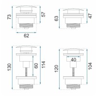 Донный клапан Rea REA-A2361