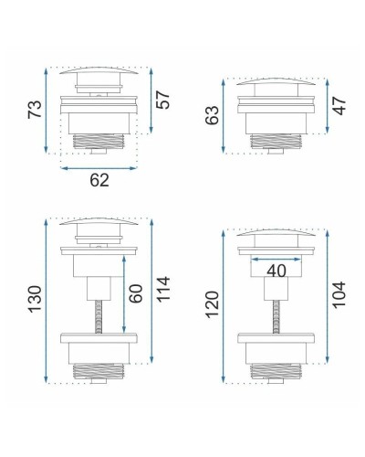 Донный клапан Rea REA-A2361