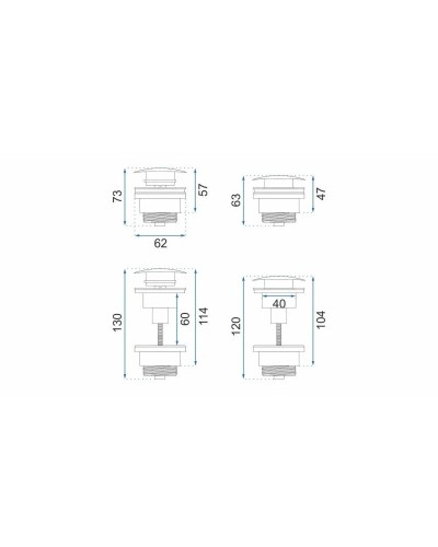 Донный клапан Rea REA-A2360