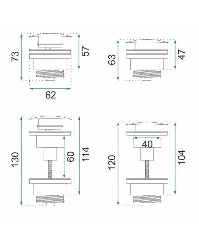 Донный клапан Rea REA-A533A