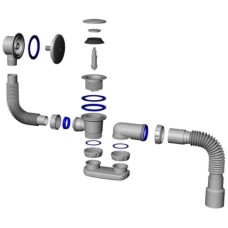 Слив-перелив для ванны Salini 23101H