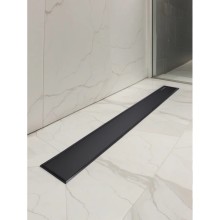 Душевой трап (лоток) AltroBagno Beni aggiuntivi AltroBagnoFD071211NeOp 70 см, с решеткой, 2 в 1 под плитку, черный матовый