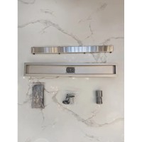 Душевой трап (лоток) AltroBagno Beni aggiuntivi AltroBagnoFD071210Cr 70 см, с решеткой, 2 в 1 под плитку, нержавеющая сталь