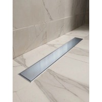 Душевой трап (лоток) AltroBagno Beni aggiuntivi AltroBagnoFD071207Cr 60 см, с решеткой, 2 в 1 под плитку, нержавеющая сталь