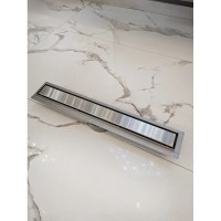 Душевой трап (лоток) AltroBagno Beni aggiuntivi AltroBagnoFD071207Cr 60 см, с решеткой, 2 в 1 под плитку, нержавеющая сталь