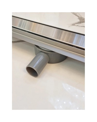 Душевой трап (лоток) AltroBagno Beni aggiuntivi AltroBagnoFD071204Cr 50 см, с решеткой, 2 в 1 под плитку, нержавеющая сталь