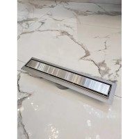 Душевой трап (лоток) AltroBagno Beni aggiuntivi AltroBagnoFD071204Cr 50 см, с решеткой, 2 в 1 под плитку, нержавеющая сталь