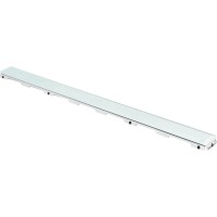 Стеклянная панель 843 мм Tece TECEdrainline glass зеленый 600990