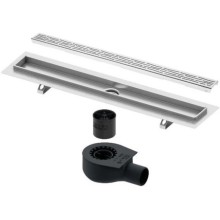 Душевой канал 1143 мм нержавеющая сталь Tece TECEdrainline organic 601200 + 650000 + 660016 + 601261