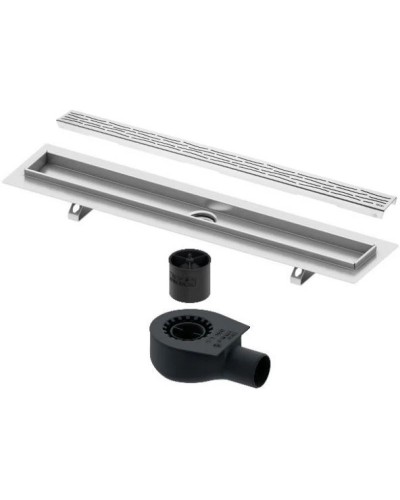 Душевой канал 1143 мм нержавеющая сталь Tece TECEdrainline organic 601200 + 650000 + 660016 + 601261