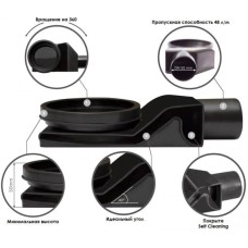 Душевой канал 450 мм 2 в 1 с основой под плитку Pestan Confluo Premium Gold Line 13100051