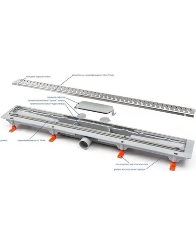 Душевой канал 750 мм Paini Harmony CH750HC