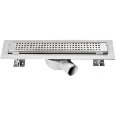 Душевой трап (лоток) Vincea Optima Piticare SAY.601.80.P.PITI 80 см, с решеткой, перфорированный, хром