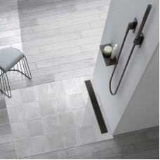 Душевой трап (лоток) Vincea Optima Piticare SAY.601.60.B.M.S.PITI 60 см, с решеткой, перфорированный, черный матовый