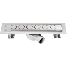 Душевой трап (лоток) Vincea Optima Nisangah SAY.601.60.P.NSNGH 60 см, с решеткой, перфорированный, хром