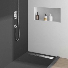 Душевой трап (лоток) Vincea Optima Nisangah SAY.601.70.P.NSNGH 70 см, с решеткой, перфорированный, хром