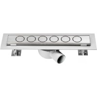 Душевой трап (лоток) Vincea Optima Nisangah SAY.601.70.P.NSNGH 70 см, с решеткой, перфорированный, хром