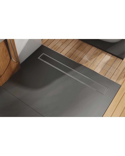 Душевой трап (лоток) Vincea Optima-S SAY.603.80.S.U 80 см, с решеткой, под плитку