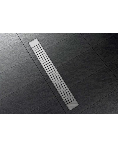 Душевой трап (лоток) Vincea Almira Piticare SAY.605.70.P.PITI 70 см, с решеткой, перфорированный, хром