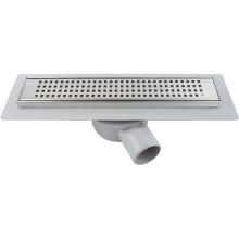 Душевой трап (лоток) Vincea Almira Piticare SAY.605.70.P.PITI 70 см, с решеткой, перфорированный, хром