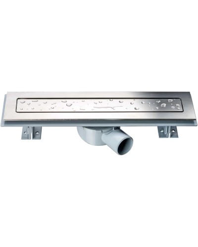 Душевой трап (лоток) Vincea Anzer SAY.72.2.60.STN 57 см, с решеткой, щелевой, сатин