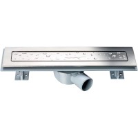 Душевой трап (лоток) Vincea Anzer SAY.72.2.80.STN 76 см, с решеткой, щелевой, сатин