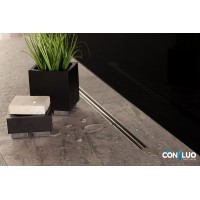 Душевой лоток Pestan Confluo Slim Line 650+ 13100027 с решеткой Хром матовый