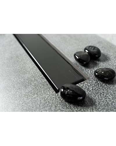 Душевой лоток Pestan Confluo Frameless Line 750 Black Matte 13701321 с решеткой Черный матовый / полая под плитку