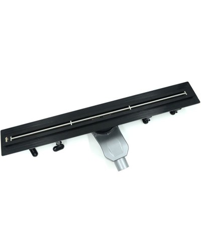 Душевой лоток Timo Premium 80 INF-80-S50R Черной решеткой