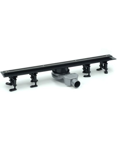 Душевой лоток Timo Premium 80 INF-80-S50R Черной решеткой