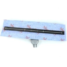 Душевой лоток Timo Premium 80 INF-80-S50R Черной решеткой