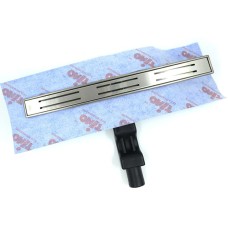 Душевой лоток Timo Premium 60 SF-60-S50Rb с решеткой Сталь