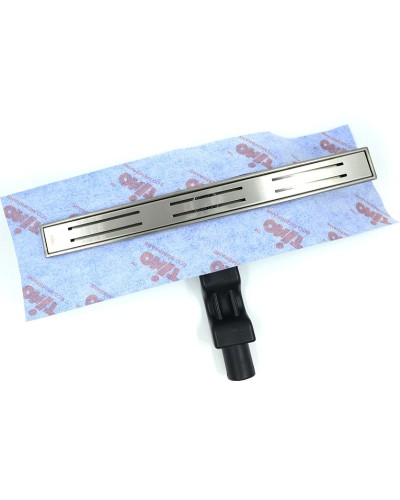 Душевой лоток Timo Premium 60 SF-60-S50Rb с решеткой Сталь