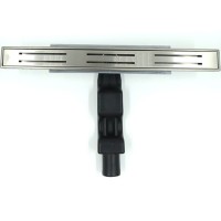 Душевой лоток Timo Premium 60 SF-60-S50Rb с решеткой Сталь