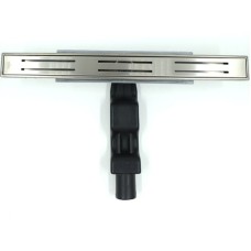 Душевой лоток Timo Premium 60 SF-60-S50Rb с решеткой Сталь