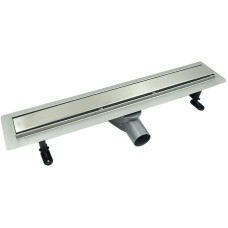 Душевой лоток Timo Premium 90 DP-PG90-RS50(DRY) с решеткой Сталь / под плитку