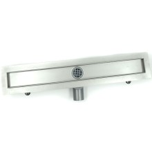 Душевой лоток Timo Premium 80 DP-PG80-RS50(DRY) с решеткой Сталь / под плитку