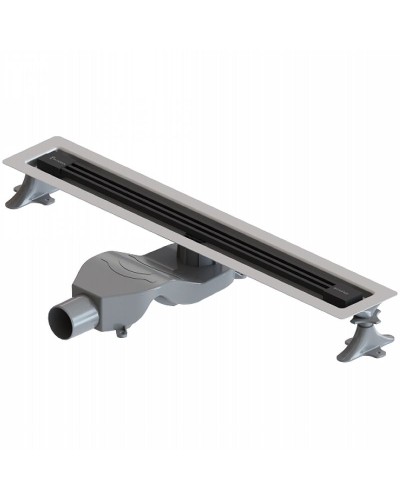 Душевой лоток Boheme B&T Infinity 60 981-60-B с Черной решеткой