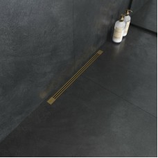 Душевой лоток Boheme B&T Infinity 60 981-60-MG с решеткой Золото матовое