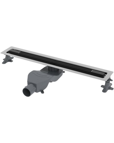 Душевой лоток Boheme B&T Infinity 80 981-80-B с Черной решеткой