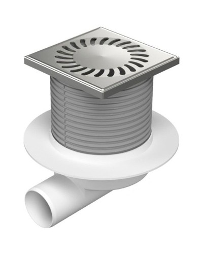 Душевой трап Paini 425NXL с решеткой Хром