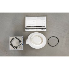 Душевой трап Paini 425NXL с решеткой Хром