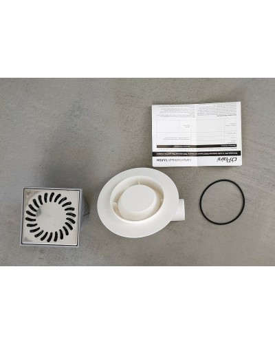 Душевой трап Paini 425XL с решеткой Хром