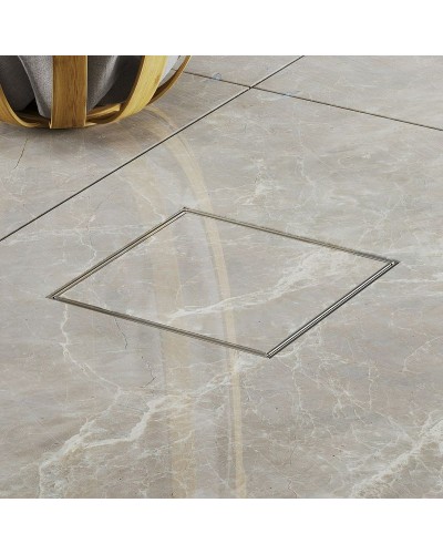 Душевой трап Paini C1381A с решеткой под плитку